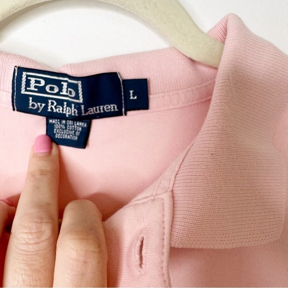 Polo Ralph Lauren Classic Polo Golf Shirt in Carmel Pink Size Large